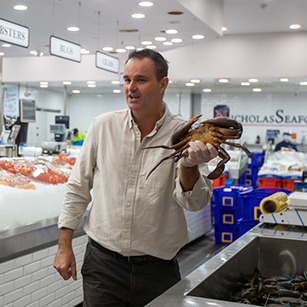 Jimmy Henry At Seafood Market Sydney